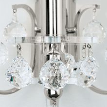 Orion Fali lámpa OR 2-250-1 chrom-4469 weiß KRISTALLDESIGN 255153