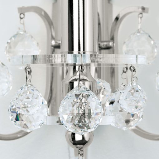 Orion Fali lámpa OR 2-250-1 chrom-4469 weiß KRISTALLDESIGN 255153