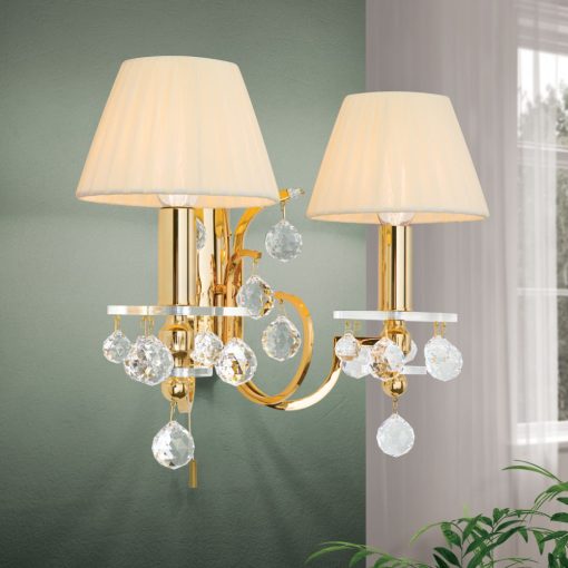 Orion Fali lámpa OR 2-250-2 gold-4469 champ KRISTALLDESIGN 255184