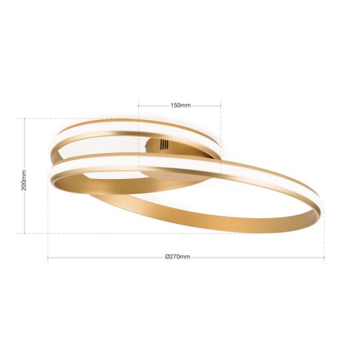 Orion Mennyezeti lámpa OR 7-638 ms-matt CIRCUS 257720