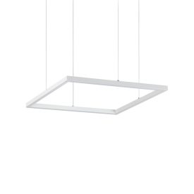   Ideal Lux Függeszték ORACLE SLIM D50 SQUARE WH 3000K 259154