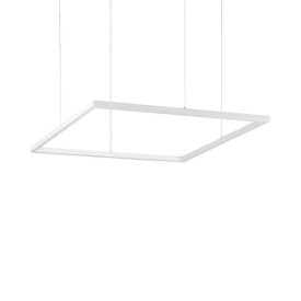   Ideal Lux Függeszték ORACLE SLIM D70 SQUARE WH 3000K 259178