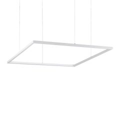   Ideal Lux Függeszték ORACLE SLIM D90 SQUARE WH 3000K 259192