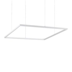   Ideal Lux Függeszték ORACLE SLIM D90 SQUARE WH 3000K 259192
