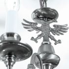 Orion Csillár OR 1239-18+12+6+3 satin - mit Adler FLAMISCH 260546