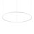 Ideal Lux Függeszték ORACLE SLIM SP D150 ROUND WH 3000K 265957