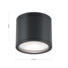 Orion Fürdőszobai lámpa DL 7-665 schwarz SPUTNIK 266791