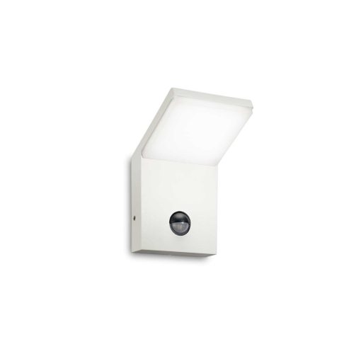 Ideal Lux Kültéri fali lámpa STYLE AP SENSOR BIANCO 3000K 269146