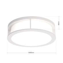 Orion Kültéri mennyezeti lámpa OR 11-1207 weiß HENRY 270118