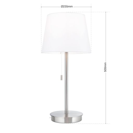 Orion Asztali lámpa OR4-1205 satin LUDWIG 270262