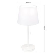 Orion Asztali lámpa OR4-1205 weiss LUDWIG 270286