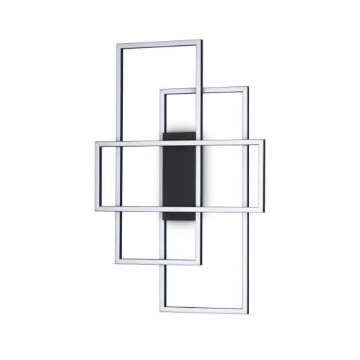 Ideal Lux Mennyezeti lámpa FRAME PL RETTANGOLO NERO 270661