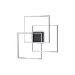 Ideal Lux Mennyezeti lámpa FRAME PL QUADRATO NERO 270678