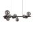 Ideal Lux Függeszték PERLAGE SP10 NERO 271408