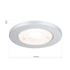 Orion Beépíthető spot lámpa OR 10-491 silber ARTIST 271603