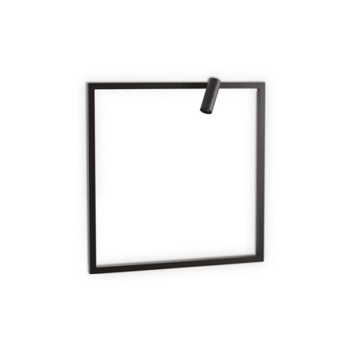 Ideal Lux Fali lámpa SYNTESI AP SQUARE NERO 271897