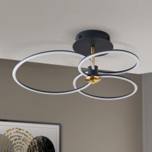 Orion Mennyezeti lámpa OR 7-695 schwarz-gold CHARLOTTE 275557