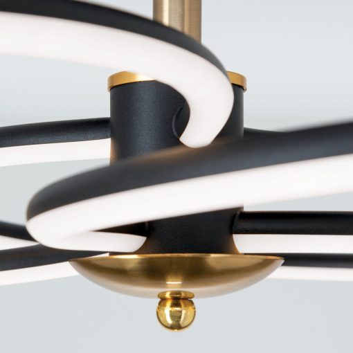 Orion Mennyezeti lámpa OR 7-695 schwarz-gold CHARLOTTE 275557