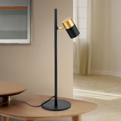 Orion Asztali lámpa OR 4-1218-1 schwarz-gold KEVIN 275816