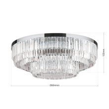 Orion Mennyezeti lámpa OR 7-666-95 chrom PRISM 276950