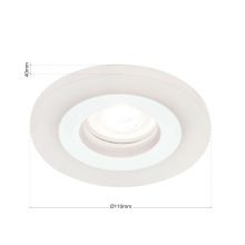 Orion Beépíthető spot lámpa OR 10-495 weiß-EBL GLOW 277384