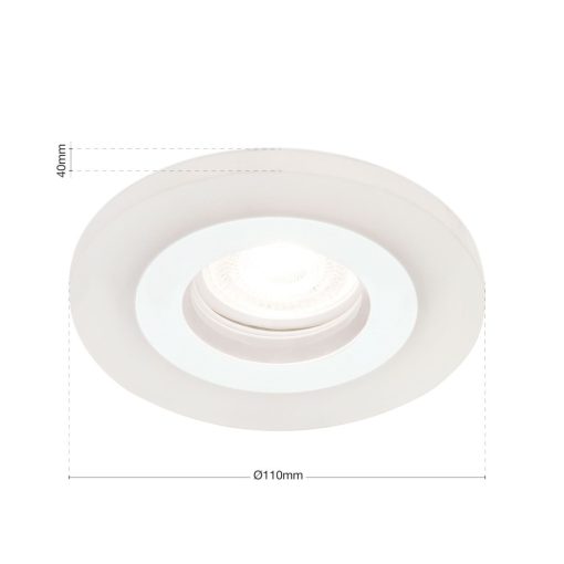 Orion Beépíthető spot lámpa OR 10-495 weiß-EBL GLOW 277384