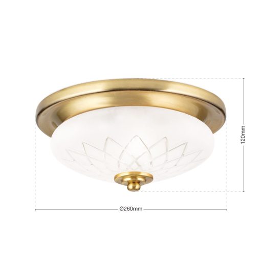 Orion Mennyezeti lámpa OR 7-791-26 bronze PORTO 277629