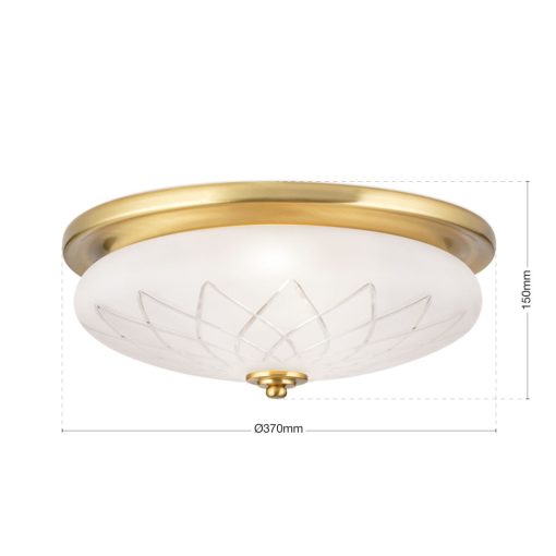 Orion Mennyezeti lámpa OR 7-791-37 bronze PORTO 277636