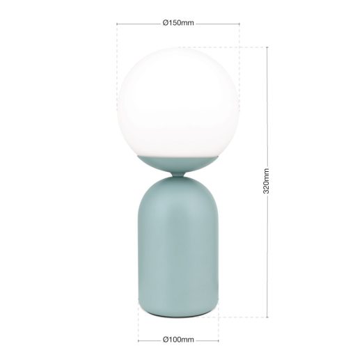 Orion Asztali lámpa OR 4-1223-1 lichtgrün STANLEY 277872