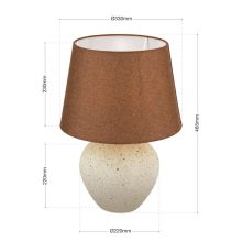 Orion Asztali lámpa OR 4-1228 dekor MASAI 278169