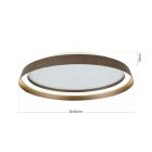 Orion Mennyezeti lámpa OR 7-699-45 alu-bronze MANTA 278183
