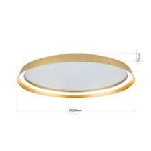 Orion Mennyezeti lámpa OR 7-699-60 gold-matt MANTA 278190