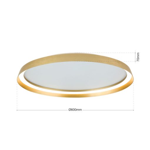 Orion Mennyezeti lámpa OR 7-699-60 gold-matt MANTA 278190