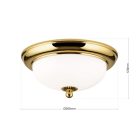 Orion Mennyezeti lámpa  OR 7-792-26 gold      DOTTY 279364