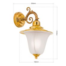 Orion Kültéri fali lámpa  OR 11-1319 MS               DISC 280650