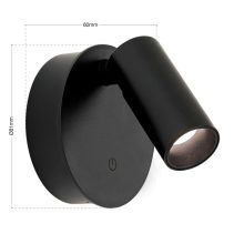 Orion Spot lámpa OR 10-605 schwarz DISC 280674