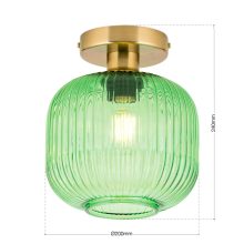 Orion Mennyezeti lámpa  OR 7-793-1 grün                DOTTY 280759