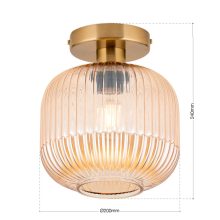 Orion Mennyezeti lámpa  OR 7-793-1 amber             GILI  280766