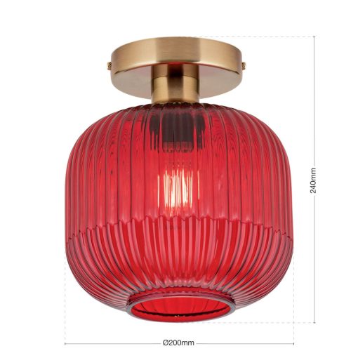 Orion Mennyezeti lámpa  OR 7-793-1 rot                  GILI  280773