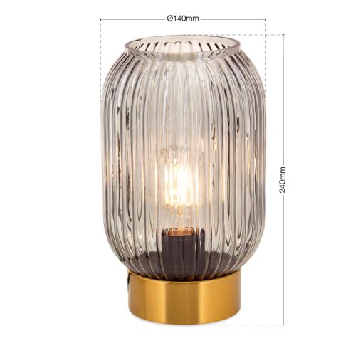 Orion Asztali lámpa OR 4-1230-1 rauch CARNEVAL 280797