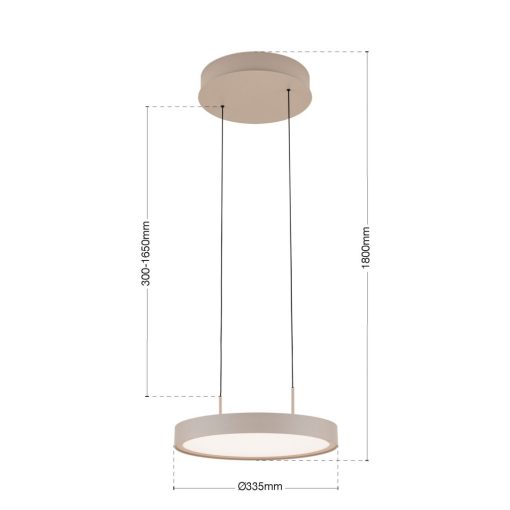 Orion Függeszték OR 6-1724-1 khaki TEIDE 281169