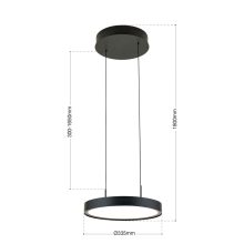 Orion Függeszték OR 6-1724-1 schwarz-matt TEIDE 281176