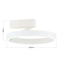 Orion Mennyezeti lámpa  OR 7-703-40 weiß  KOLK 281183