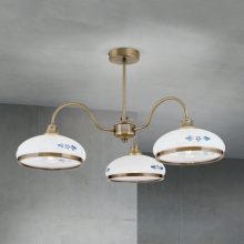 Orion Mennyezeti lámpa OR1723-3 Patina-418 opal-blau-Patina GABI 282210