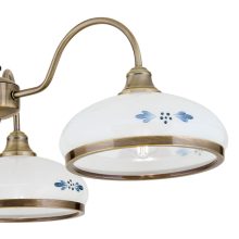 Orion Mennyezeti lámpa OR1723-3 Patina-418 opal-blau-Patina GABI 282210