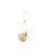 Ideal Lux Fali lámpa PERLAGE AP3 OTTONE SATINATO 283784