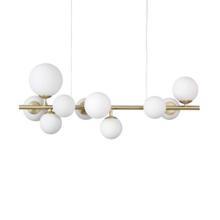 Ideal Lux Függeszték PERLAGE SP10 OTTONE SATINATO 283791