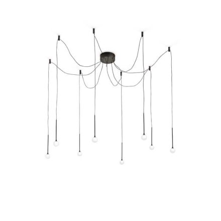 Ideal Lux Függeszték LUCCIOLA SP8 NERO 283982