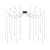 Ideal Lux Függeszték LUCCIOLA SP16 NERO 284002