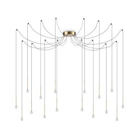 Ideal Lux Függeszték LUCCIOLA SP16 OTTONE 284019